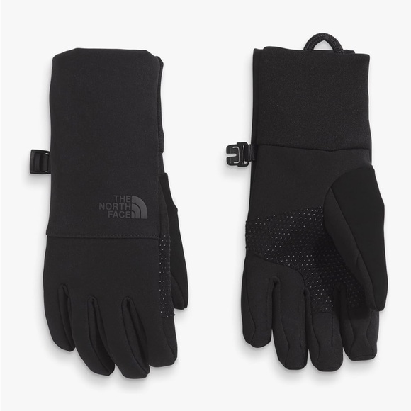 The North Face Kids Black Winter Mittens - Picture 1 of 8
